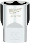 Milwaukee Cheie Tubulara Milwaukee 1/2'', Metric, scurta - 22 mm (4932480020) Set capete bit, chei tubulare