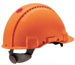 3M Casca de protectie PELTOR G3000M Uvicator Portocalie - cu sistem de strangere (8766909389)