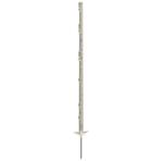 Kerbl Stalp din plastic Kerbl CLASSIC Alb, 125 cm - set 5 stalpi (443492)