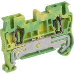 Schneider Electric Schneider rugós egyszintes földelőkapocs 1x1 csatlakozás 5, 2 mm 2, 5 mm2 zöld-sárga NSYTRR22PE (NSYTRR22PE)