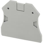 Schneider Electric Schneider véglap 2, 2 mm csavaros egyszintes sorkapocshoz 1x1 csatlakozás 2, 5-10 mm2 szürke (NSYTRAC22 V) (NSYTRAC22)