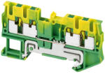 Schneider Electric Schneider direkt rugós egyszintes földelőkapocs 2x2 csatlakozás 5, 2 mm 2, 5 mm2 zöld-sárga NSYTRP24PE (NSYTRP24PE)