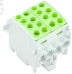 Weidmüller fővezeték sorkapocs 4x 35/4x25mm2 zöldsárga WPD 202 4X35/4X25 GN 1561620000 (1561620000)