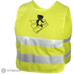 Kellys Starlight TRAFFIC gyerekmellény, fényvisszaverő sárga (L)