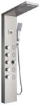  Zuhanypanel, Blackswan, M8017 típusú nikkel modell digitális kijelzővel, vízesés csapteleppel és SPA funkciókkal, méret 114 cm