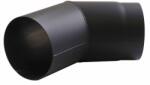 Acél füstcső könyök, 132 / 45°