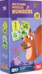 Toi World Puzzle educativ Toi World - Cifre (TWTK089) Puzzle