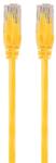S-Link Kábel - SL-CAT605YE (UTP patch kábel, CAT6, sárga, 5m) 16516 (16516)