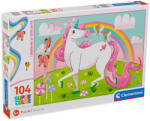 Clementoni Puzzle Clementoni din 104 de piese - Eu cred in unicorni (27109) Puzzle