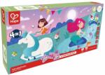 Hape Puzzle educațional 4 în 1 Hape International - Țară de poveste (H1640) Puzzle