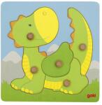 Goki Puzzle din lemn cu manere Goki - Dragon (57553) Puzzle