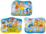 Goki Puzzle din lemn Goki - Peggy Diggledey, În apă, sortiment (57490) Puzzle