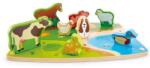 Hape Puzzle din lemn Hape - Animale domestice (H1454) Puzzle