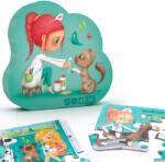 Eurekakids Set de puzzle-uri pentru copii Eurekakids - Cabinet veterinar (EU68215052844) Puzzle