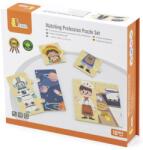 Viga Toys Puzzle din lemn Viga - Profesii (44650) Puzzle