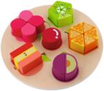 Trefl Puzzle din lemn Trefl din 21 de piese - Fructe colorate (61638) Puzzle