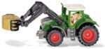 SIKU Jucarie metalica Siku - Tractor Fendt 1050 Vario, cu presa de baloti (1539)