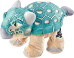 Schmidt Spiele Jurassic World, Bumpy, cuddly toy (turquoise/beige, 27 cm) (42762) - pcone