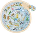 Goki Puzzle din lemn Goki - Cerc din animale (57790) Puzzle