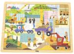 Viga Toys Puzzle pentru copii Viga - Echipament de construcții, 48 piese (44585) Puzzle