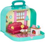 Battat Set de joaca Battat Lil'l Woodzeez - Camera de zi in valiza (BTWZ6599Z) Figurina