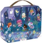 Janod Puzzle in valiza pentru copii Janod - Zane si nuferi, 36 piese (J02649) Puzzle
