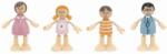 Viga Toys Set din lemn Viga Polar B - Familie de păpuși (44061) Figurina