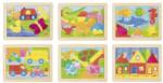 Goki Puzzle din lemn Goki - 1000 culori, sortiment (57700) Puzzle