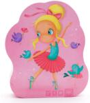 Eurekakids Puzzle 4 in 1 pentru copii Eurekakids - Balerina, cu diferite niveluri de dificultate (EU68215052841) Puzzle