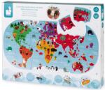 Janod Puzzle educativ pentru baie Janod - Harta lumii (J04719) Puzzle