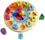 Viga Toys Jucărie din lemn Viga - Ceas puzzle (59235) Puzzle