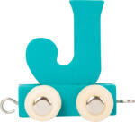 Legler Litera J alfabetului de culoare tren din lemn (DDLE10360-1-J)