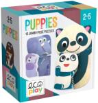 Headu Puzzle cu piese mari Headu Ecoplay - Animale, 12 bucăți (HMU28542) Puzzle
