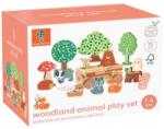 Orange Tree Toys Set de joacă Orange Tree Toys - Animale din pădure cu cărucior (OTT11197) Figurina