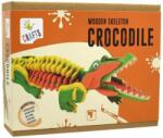 ANDREU Toys Set creativ Andreu Toys - Puzzle 3D din lemn, Schelet de crocodil (1232055) Puzzle