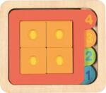 Goki Multilayer Puzzle din lemn - 15 piese (57350) Puzzle