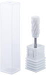 Lila Rossa Capat freza din ceramica, Lila Rossa, cilindric, varf drept, extra dur xxxxc, White (R740-02-WHITE)
