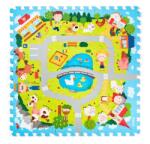 Plastica Puzzle cu spumă "Village", 9 buc (OLP105591651)