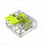 OMU system PCL3024 vezeték összekötő 3 x 0, 2-4mm2 sodrott és tömör vezetékhez push-in csatlakozó (PCL3024)