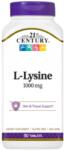 21st Century L-Lysine 1000 mg [90 Таблетки]