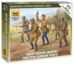 Zvezda Soviet Regular Infantry /1941-42/ 1: 72 (6179) (6179_Z)