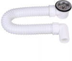 Globalviva Texo zuhanytálca szifon flexibilis csővel - Ø 5/4" X 0, 5 M X Ø 40 mm (S00067)