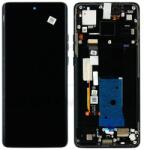 Motorola 5D68C22862 Gyári Motorola Edge 40 Fekete LCD kijelző érintővel kerettel előlap (5D68C22862)