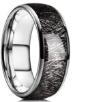 HARAHU PU-32730 Gyűrű - Ezüst/Fekete/55mm KP32730