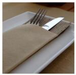 Mapelor evőeszköztartós szalvéta textilhatású 40x32 cm 1/8 hajtású 40 lap/csomag GoGreen bambusz