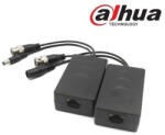 Dahua Video Balun+táp - PFM801-4MP (HDCVI, Max. : 4MP, 2db/csomag) (PFM801-4MP)