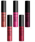  Set 5 rujuri de buze, NYX, Diamond Ice Soft Matte Vault