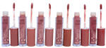 Set 6 luciuri de buze mate, Makeup, Matte Lipgloss, Vivid Touch, Natural