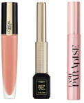  Set Machiaj 3 Produse, Loreal, Mascara, Tus de ochi si Ruj de buze