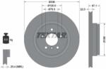 TEXTAR Disc frana TEXTAR 92137905 - piesa-auto